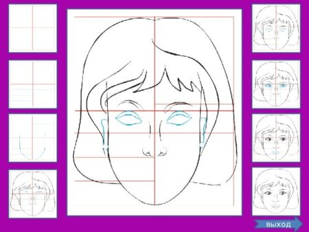 Как нарисовать Машу и медведь