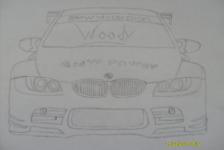Машина BMW x7 risovat