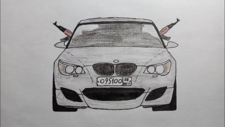 Машины для рисования сбоку