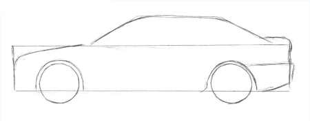 Машина BMW x7 risovat