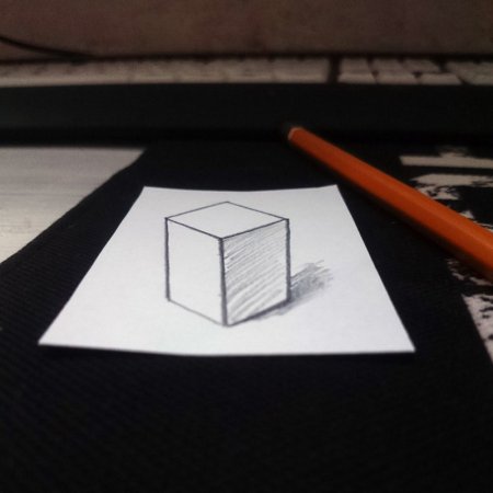 3d рисунки карандашом