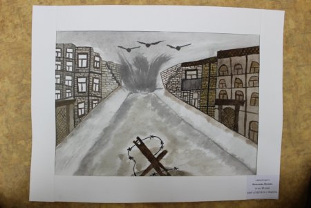 Нарисовать рисунок блокада Ленинграда