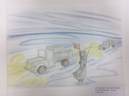 Рисунок на тему блокада Ленинграда