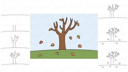 Рисование карандашом для начинающих поэтапно пейзаж