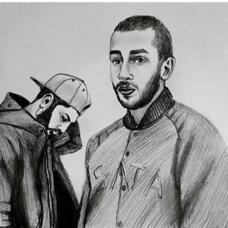 Мияги рисунок