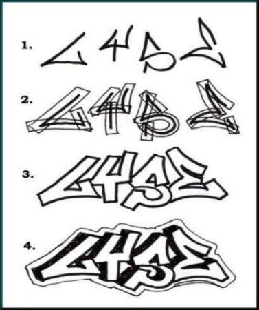 Граффити легкие