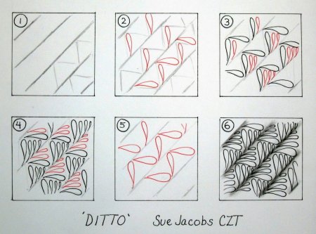 Рисование орнамента пошагово
