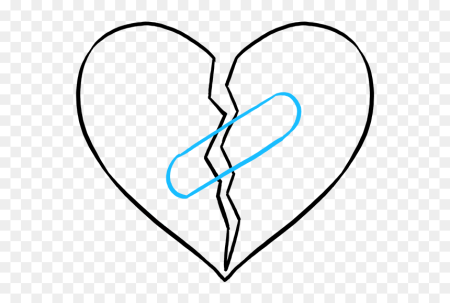 Красивое сердечко карандашом