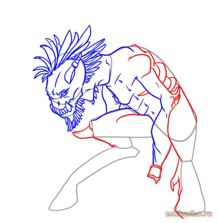 Веном для срисовки