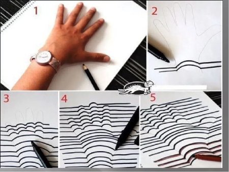 Объемные рисунки