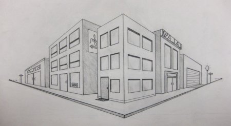 Улица рисунок