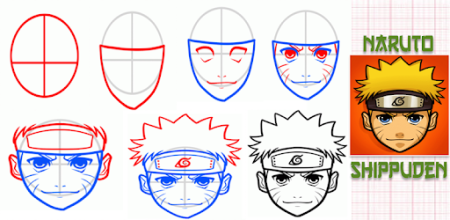 Наруто поэтапно