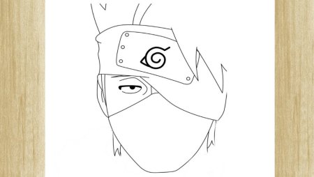 Саске Учиха для срисовки