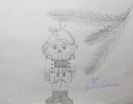 Щелкунчик из бумаги