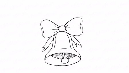 Колокольчик рисунок