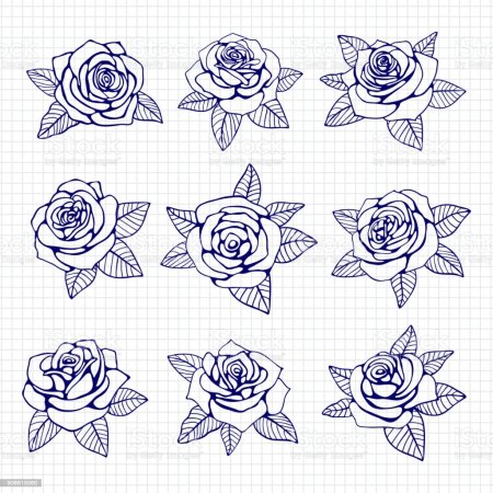 Рисунки ручкой легкие