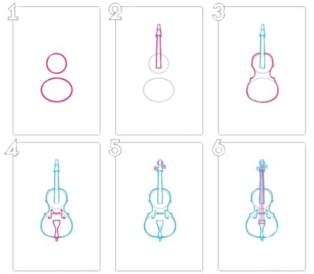 Поэтапное рисование натюрморта для детей