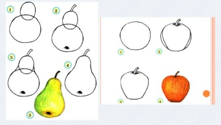 Поэтапное рисование натюрморта