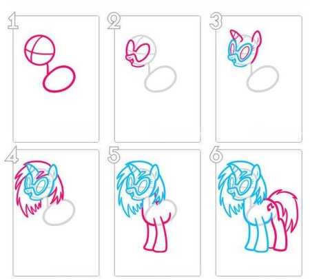 Картинки для срисовки пони
