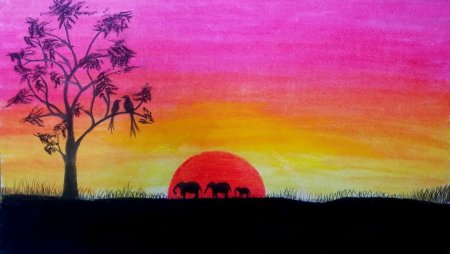 Пейзаж несложный