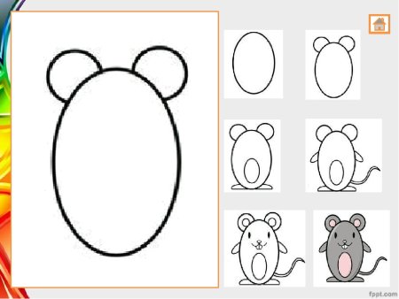 Пошаговые рисунки для детей