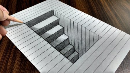 Иллюзии карандашом