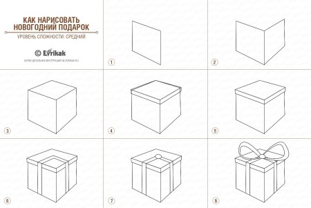 Последовательное рисование для детей