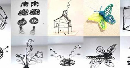 Рисунки 3d ручкой