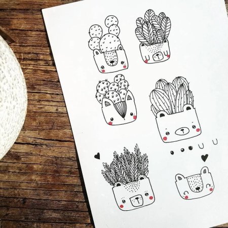 Маленькие рисунки для скетчбука