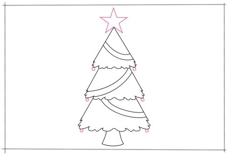Рисование елочки