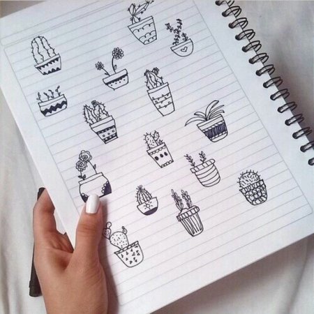 Рисунки простые несложные