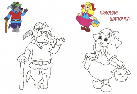 Детские рисунки сказочных героев