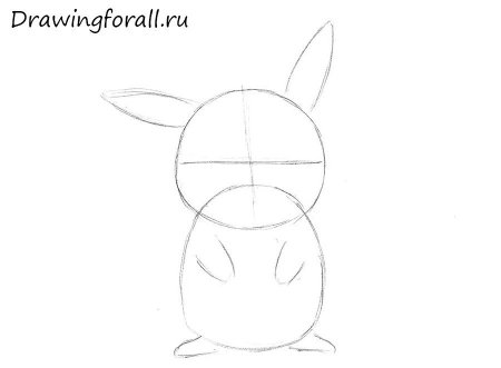 Пикачу рисунок легкий