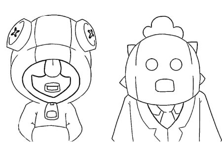 Персонажа из Brawl Stars Сэнди