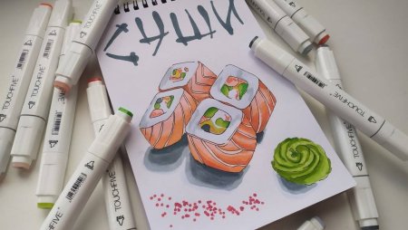 Рисунки маркерами для начинающих