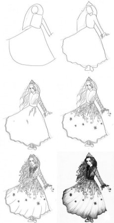 Трон снежной королевы рисунок