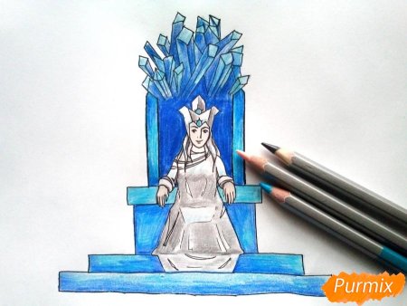 Раскраски к сказке Снежная Королева Андерсена