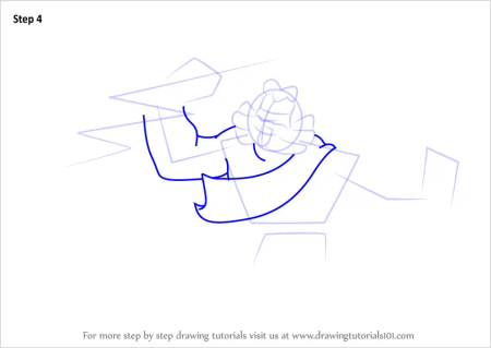 Лёгкий рисунок Зевса по этапам