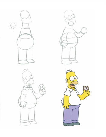 Симпсоны рисунок