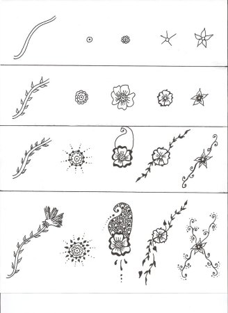 Мехенди для начинающих поэтапно