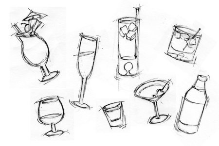 Бегущая лошадь сбоку референс