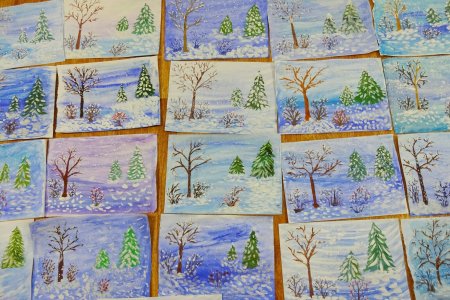 Рисунки для срисовки домики