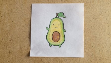 Рисунки авокадо милые