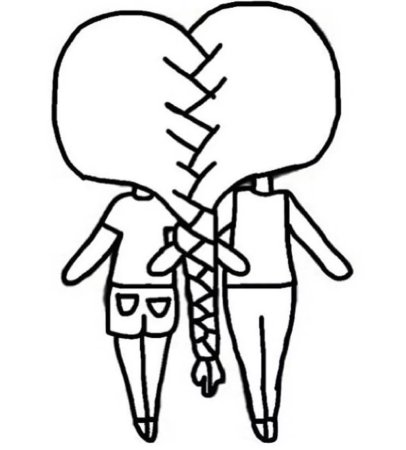 Раскраска длялучей подруги