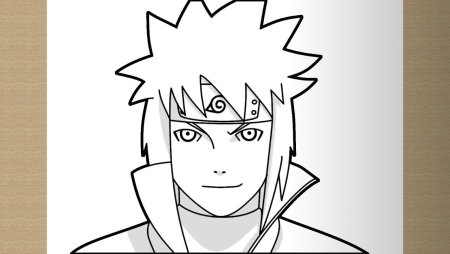 Наруто и Менма раскраска