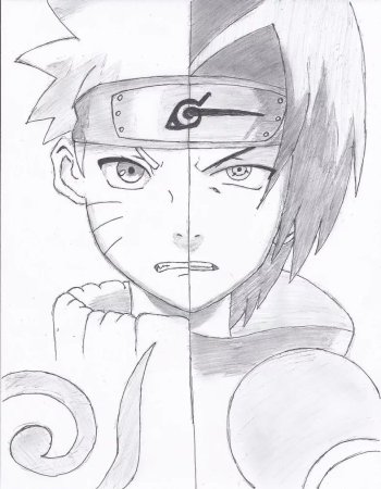 Какаси Хатакэ контур