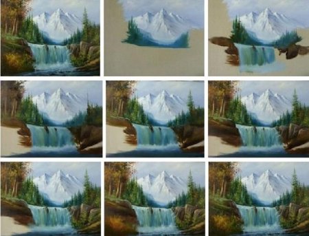 Рисование на холсте для начинающих