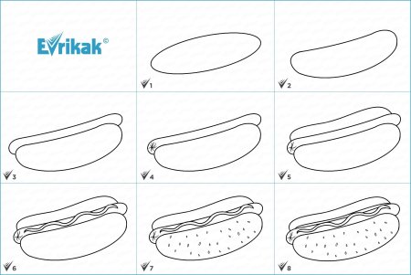 Пирожные для рисования легко