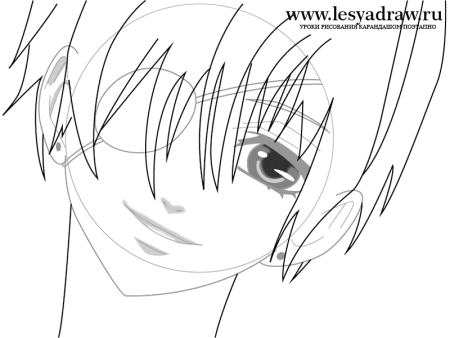 Глаза для рисования аниме для начинающих