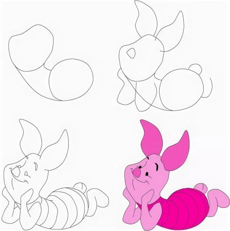 Рисование мультяшных персонажей